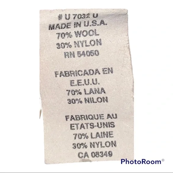 Rena Rowan Wool Blend (Brown, black, and cream) Blazer Size 12. - Picture 9 of 10